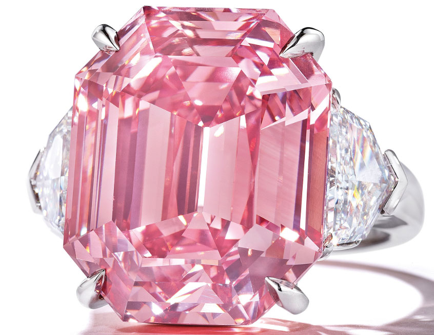 オッペンハイマー家のピンク ダイヤ競売へ 落札は50億円程度か ジェムランド