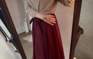 シルバー カーネリアン ブレスレット